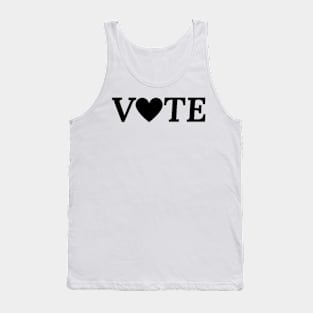 Vote Love, Vote, Election, Election Day Tank Top